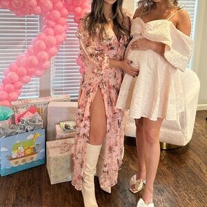 PIA LONG SLEEVE MAXI DRESS - SPELLBOUND